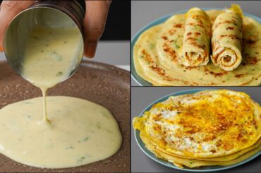 Liquid Dough Egg Paratha Recipe | Healthy Breakfast Recipe | Easy Paratha Recipe | N'Oven Foods