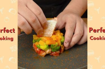 Healthy Salmon Salad Recipe #Short #Yumupfood