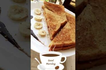 Banana Jam Sandwich | Easy Quick Breakfast | Healthy Summer breakfast | 2 Minutes Sandwich Ideas