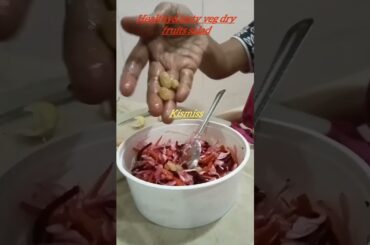 healthy & tasty veg dry fruits salad