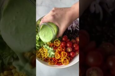 How to Make Southwest Chicken Salad! | Easy Healthy Salad Recipe