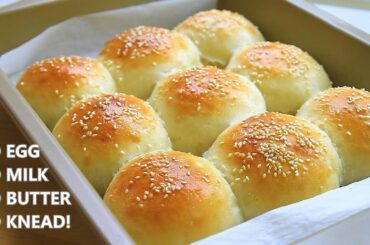 Everyone has potatoes at home! No-knead & eggless potato bread recipe, super soft and delicious!