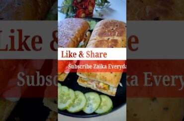 SUBWAY#healthy#sandwich#shorts#5min recipe#veg sub sandwich