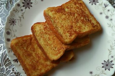 french toast/bread breakfast recipe/bread recipe/healthy &easy breakfast recipe