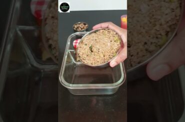 Husband's Lunch box No.59 | Wheat Rava Kichadi #shorts