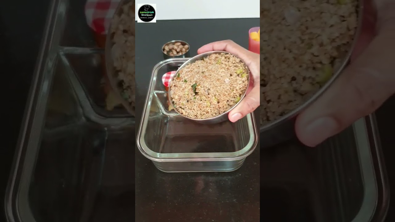 Husband's Lunch box No.59 | Wheat Rava Kichadi #shorts Husband's Lunch box No.59 | Wheat Rava Kichadi #shorts