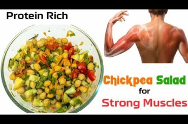 Protein Rich Chickpea Salad Recipe II Healthy Salad for Weigh Loss II Salad for Muscle strength