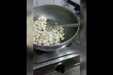 makhana roasting in simple way || only three ingredients || #healthy #snack #recipe