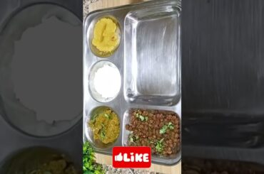 #shorts Desi lunch thali ideas #youtubeshorts #youtubefeed #lunchideas #lunch #ytshorts #tasty #food
