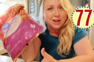 How I Feed My Family of 11 for Under $100 | 77 MEALS!