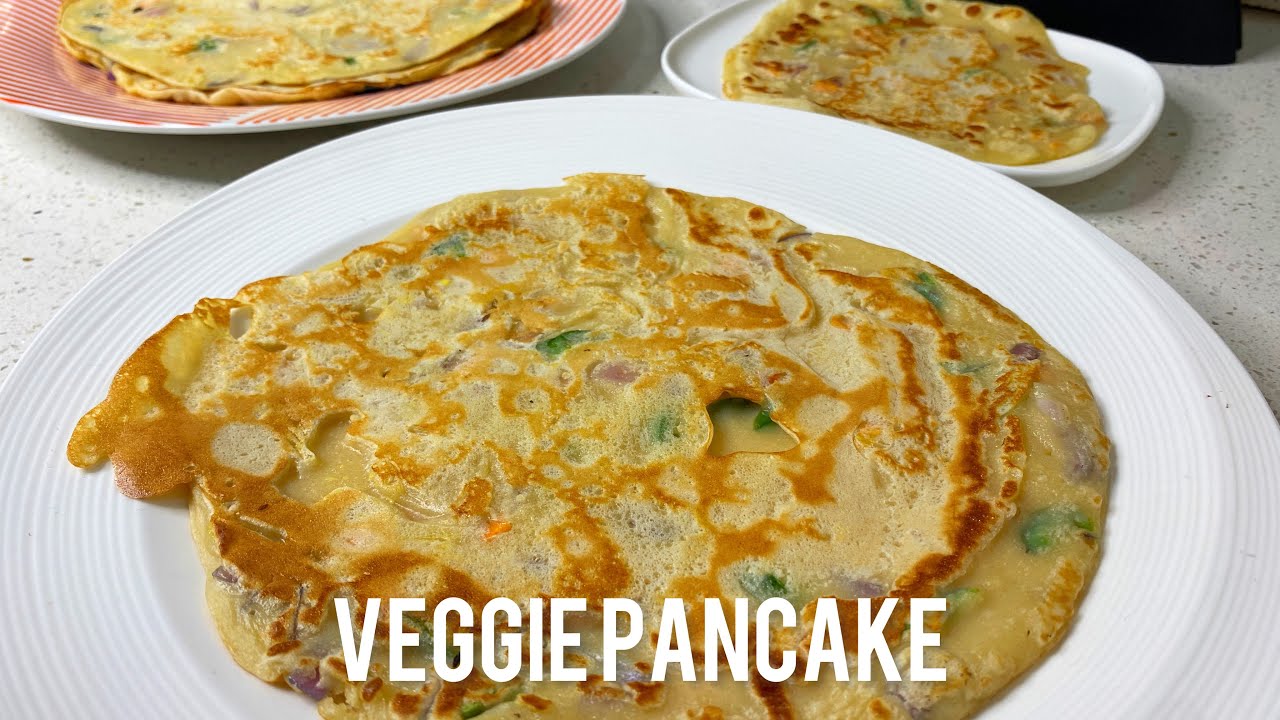 Nigerian Vegetable Pancake | Easy and Quick Instant Breakfast | Healthy Breakfast Recipe Nigerian Vegetable Pancake | Easy and Quick Instant Breakfast | Healthy Breakfast Recipe