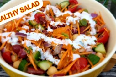 Healthy Weight Loss Salad Recipe For Lunch/Dinner|Healthy Protein Salad|by dua's kitchen