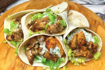 Chicken tortilla Cones | Airfryer Recipes | healthy wrap/sandwich | quick & easy recipes