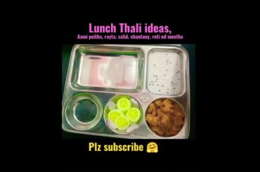 Healthy Lunch Thali ideas, #shorts #thaliideas,#lunchthaliideas,#desifood #healtyrecipe