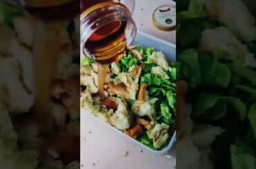 HEALTHY SALAD RECIPES FOR WEIGHT LOSS #shorts #asmr