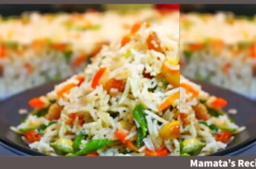 Healthy and tasty food recipes | quick healthy recipes | Veg Fried Rice | Mamata's Recipe