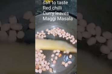 Maggi Masala Makhana & Peanut Snacks | healthy Snacks Recipe #videos #shorts #recipe