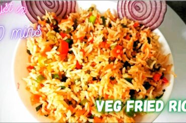 lunch box recipe|healthy lunch recipe|kids lunchbox ideas|just in 10 mins| mix veg fried rice
