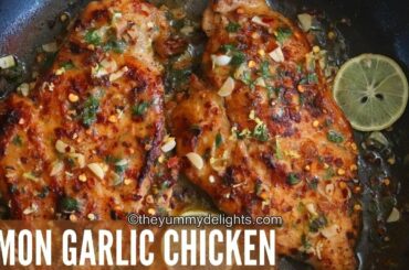 Lemon garlic chicken | lemon garlic chicken recipe | easy lemon garlic chicken | lemon chicken