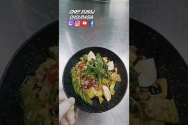 healthy salad recipes #tunasalad #freshgreen #avacados #chefworks #kitchenshort