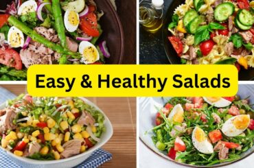 How to make the best salad for weight loss || healthy salad ideas for weight loss || healthy salads