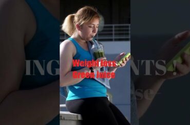 How to make a Green Juice for Weight Loss  Healthy Juice Recipe no excuse for fat loss #shorts