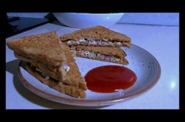 Sandwich || Paneer Cucumber || No Oil-Butter-Cheese || Healthy & Easy Breakfast || No Sandwich Maker