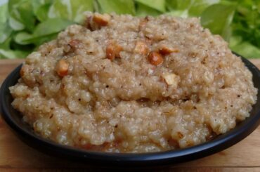 Healthy Indian Dessert | Oats Halwa Recipe | Indian Breakfast Recipes | Oats ka halwa kaise banaen
