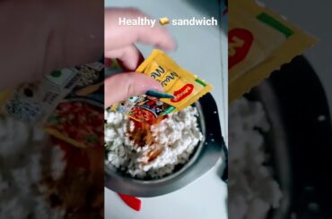 Healthy sandwich try these super yumsandwiches with very little ingredient #youtubeshorts #goviral