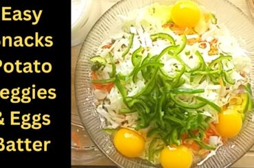 Multi-Purpose Batter | Potato Snacks Recipes | Easy Snacks Recipes | Healthy Snacks