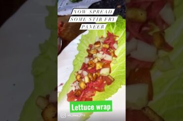 Lettuce Wrap #healthy #healthyrecipes #gymdiet