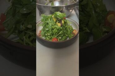 I made best new Rocca salad recipe #shortvideo #short #shortsyoutube
