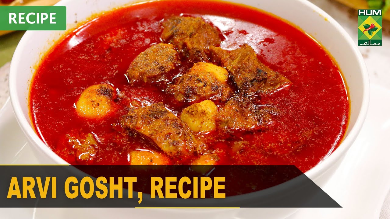 Arvi Gosht Recipe | Quick & Healthy Recipes | Masala TV Arvi Gosht Recipe | Quick & Healthy Recipes | Masala TV
