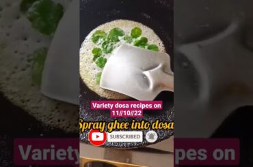Healthy vallarai dosai recipes