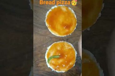 5 minute recipe healthy homemade bread pizza lunch for kids  #shorts #shortsvideo #viralshorts