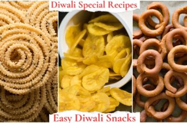 diwali snacks recipes | deepavali snacks recipes | south indian diwali snacks | Vibha's Kitchen