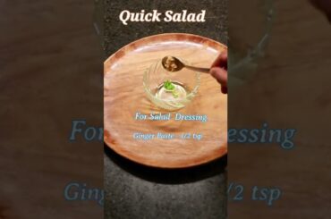 Super Quick Healthy Salad Recipe | Diet Salad Recipe | Kitchen S #shorts
