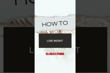 HOW TO LOSE WEIGHT | WEIGHT LOSS SOLUTION #shorts #health #weightloss