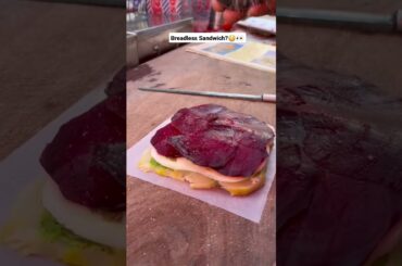 Breadless Sandwich | No Bread Sandwich | Healthy Sandwich | Salad | #shorts