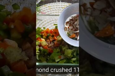 Diet For Weight loss - Basic Recipe - From 78kgs to 58kgs !!| Easy Salad recipe || Fiber Rich |KKK