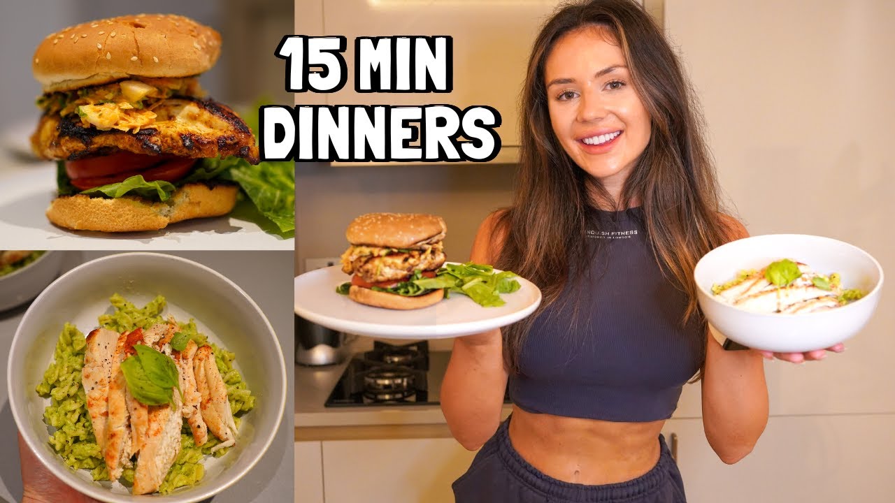 15 Minute Dinners: Healthy & Easy Recipes You'll love! 15 Minute Dinners: Healthy & Easy Recipes You'll love!