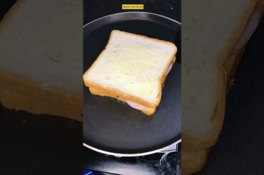 Healthy creamy sandwich recipe #healthysandwich #shorts