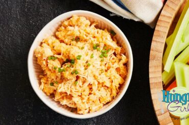 How to Make Hungry Girl’s Slow-Cooker Buffalo Chicken Dip Recipe (Speedy Recipe Demo) // #shorts