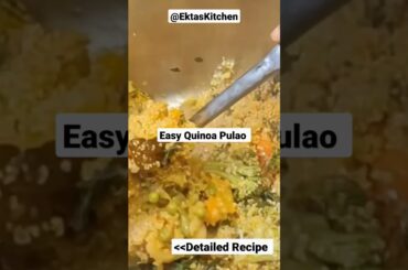 Very Healthy Quinoa Recipe #shorts @Ekta's Kitchen