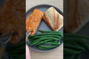 Cajun orange baked salmon (healthy dinner idea)