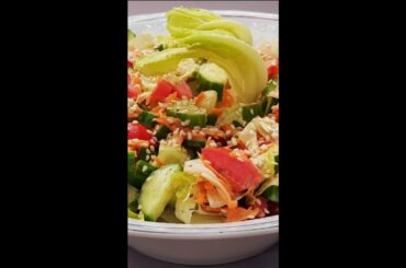 Easy salad recipe #shorts