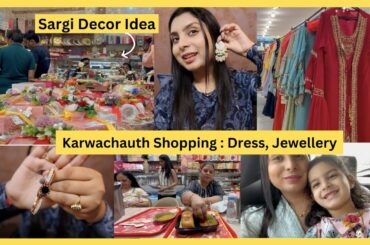 Indian Mom Festival Preparation | Karwachauth jewellery, Saree & Indian Healthy breakfast recipe