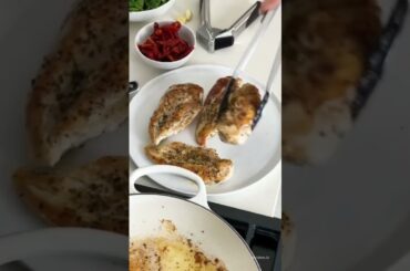 CREAMY CHICKEN BREAST DINNER RECIPE #shorts