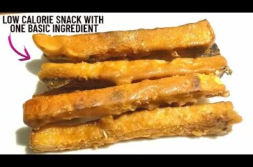 A unique low calorie snack recipe with one basic Ingredient- healthy recipes