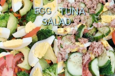 Tuna Egg Salad Recipe . Healthy   Salad Recipe .